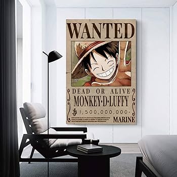 ワンピース　ルフィ　アートポスター 8153mOK-hSL._AC_UF350,